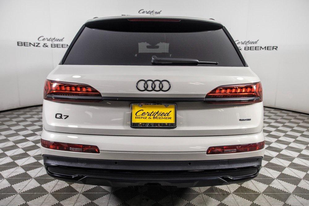 used 2023 Audi Q7 car, priced at $53,000