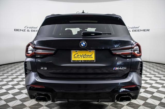 used 2022 BMW X3 car, priced at $46,000