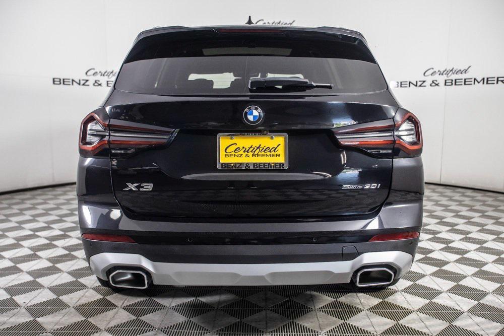 used 2022 BMW X3 car, priced at $32,500