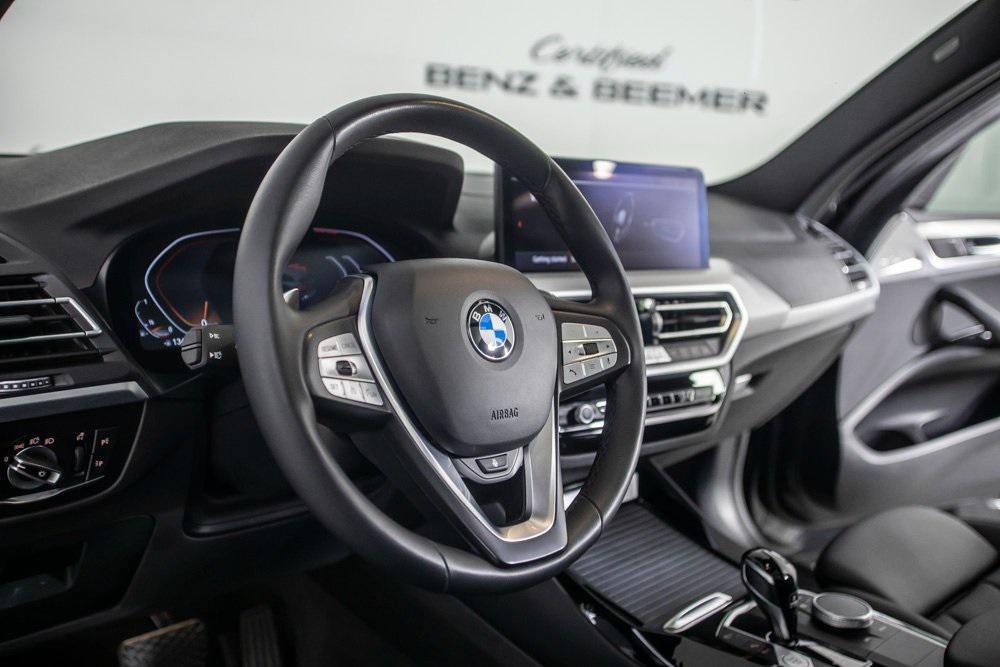 used 2022 BMW X3 car, priced at $32,500