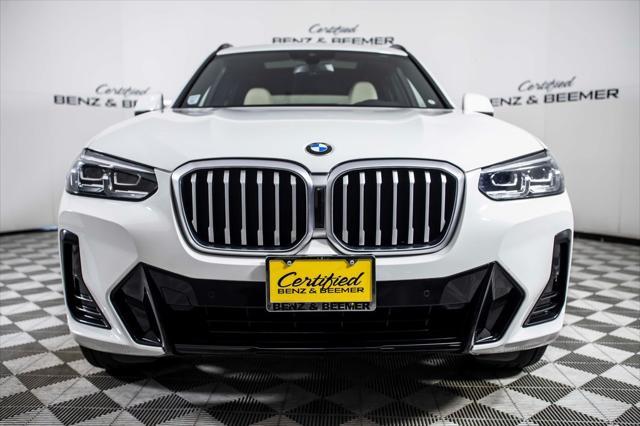 used 2022 BMW X3 car, priced at $34,000