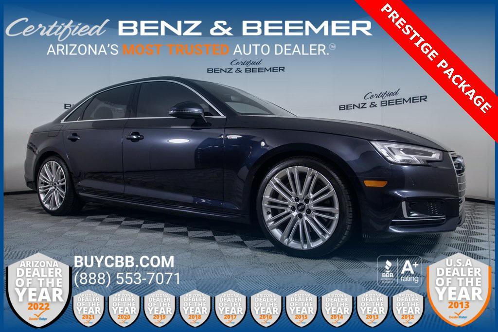 used 2018 Audi A4 car, priced at $14,000