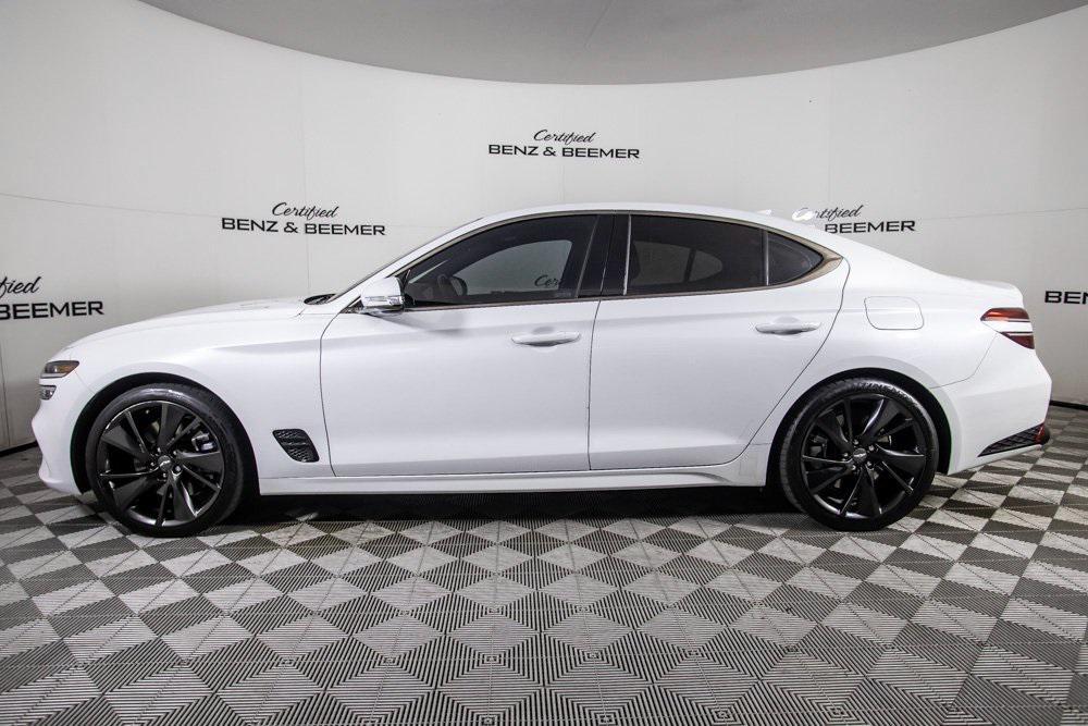 used 2022 Genesis G70 car, priced at $31,000