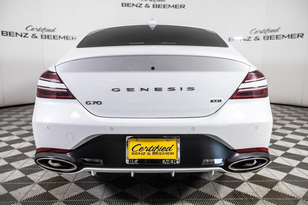 used 2022 Genesis G70 car, priced at $31,000