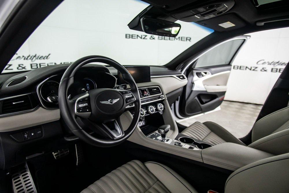 used 2022 Genesis G70 car, priced at $31,000