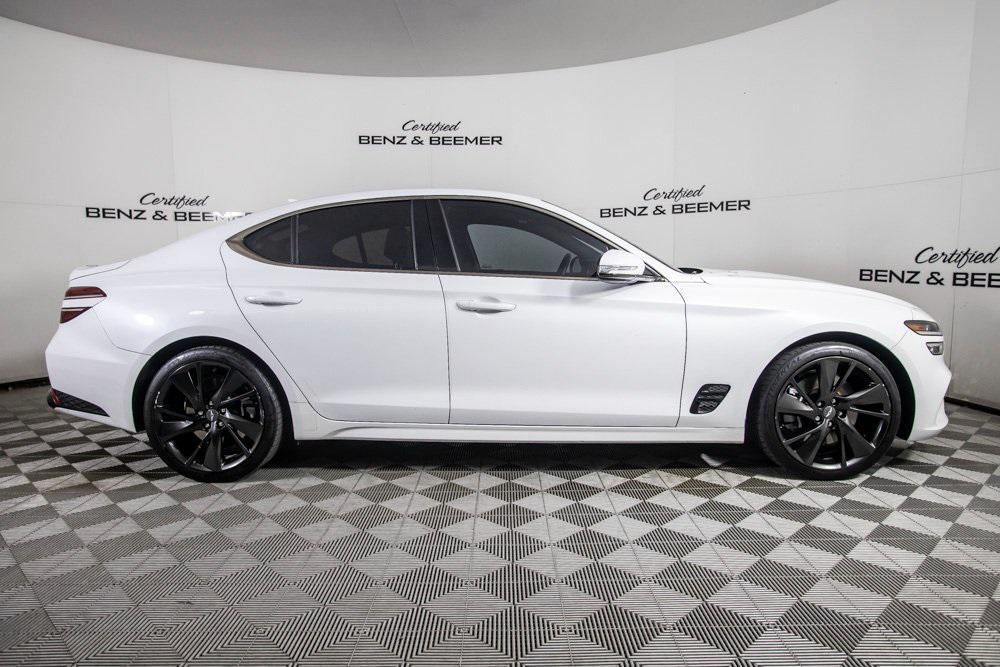 used 2022 Genesis G70 car, priced at $31,000