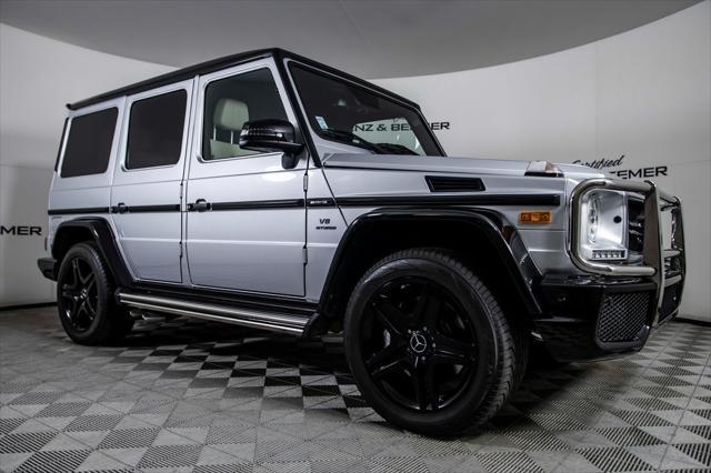 used 2018 Mercedes-Benz AMG G 63 car, priced at $93,000