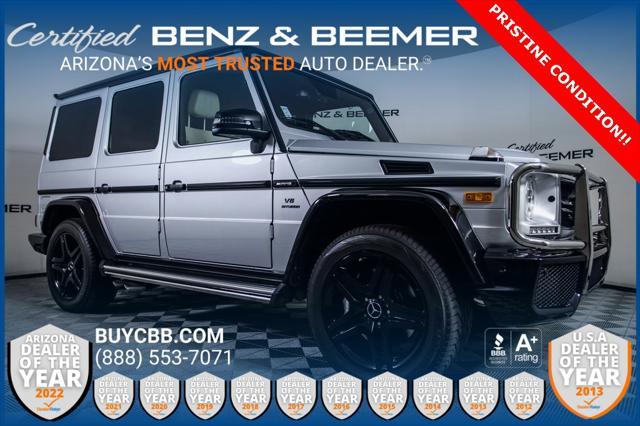 used 2018 Mercedes-Benz AMG G 63 car, priced at $93,000