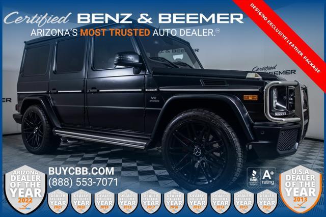 used 2015 Mercedes-Benz G-Class car, priced at $65,000