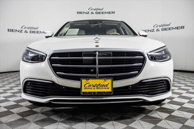 used 2023 Mercedes-Benz S-Class car, priced at $90,500