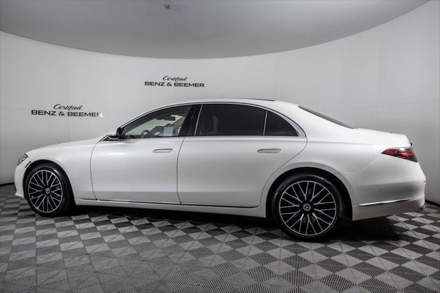 used 2023 Mercedes-Benz S-Class car, priced at $90,500