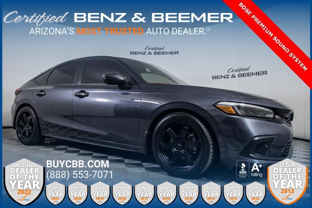 used 2022 Honda Civic car, priced at $25,500