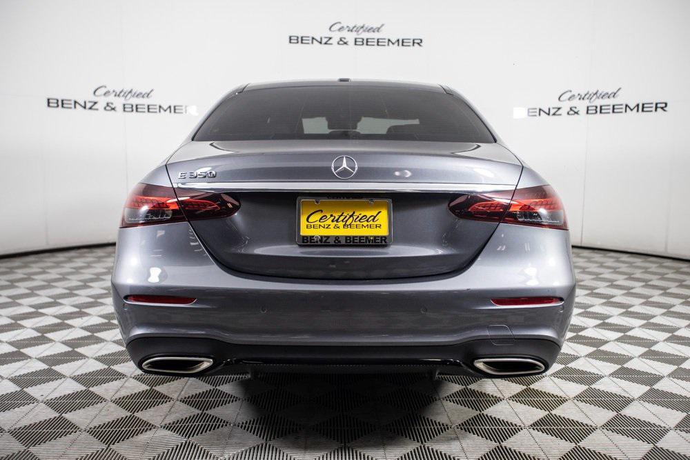 used 2021 Mercedes-Benz E-Class car, priced at $37,000