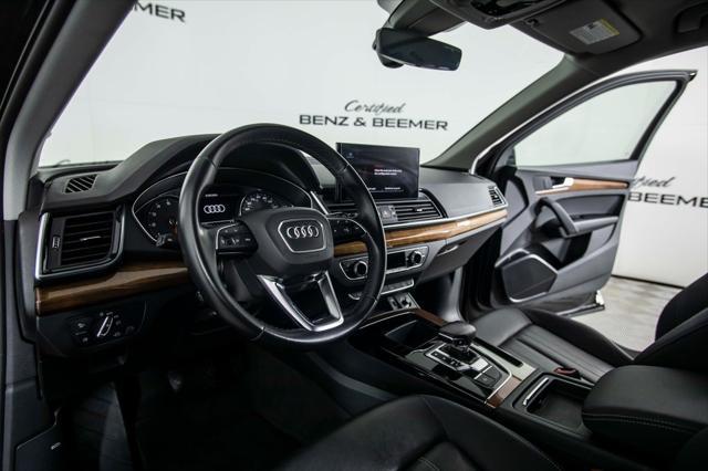 used 2021 Audi Q5 car, priced at $29,800