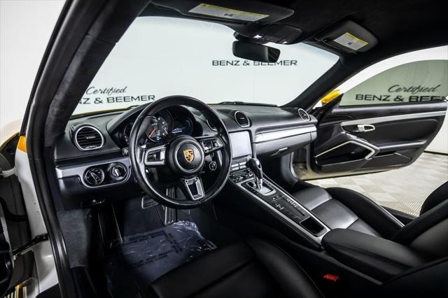 used 2018 Porsche 718 Cayman car, priced at $72,500