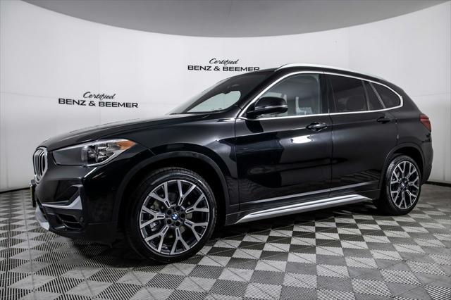 used 2021 BMW X1 car, priced at $25,000