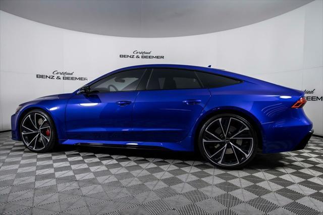 used 2022 Audi RS 7 car, priced at $98,500