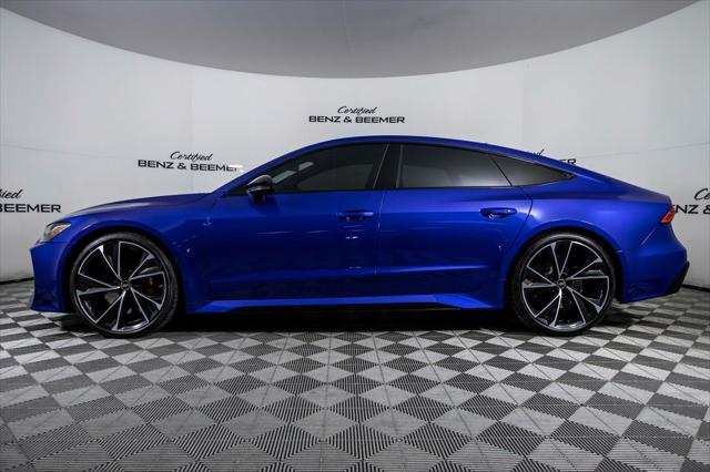 used 2022 Audi RS 7 car, priced at $98,500