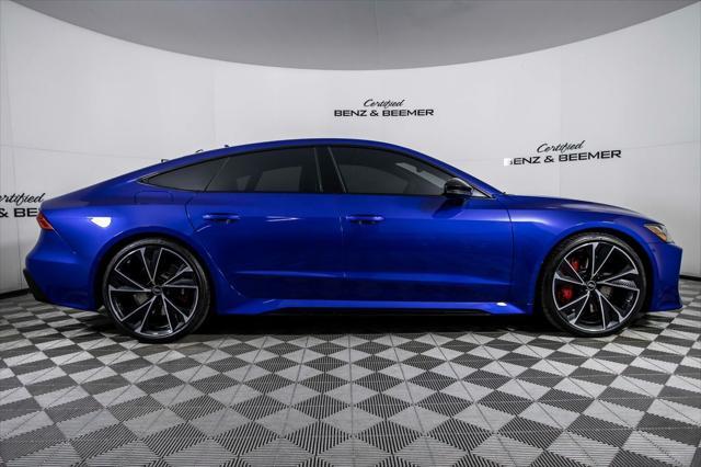 used 2022 Audi RS 7 car, priced at $98,500