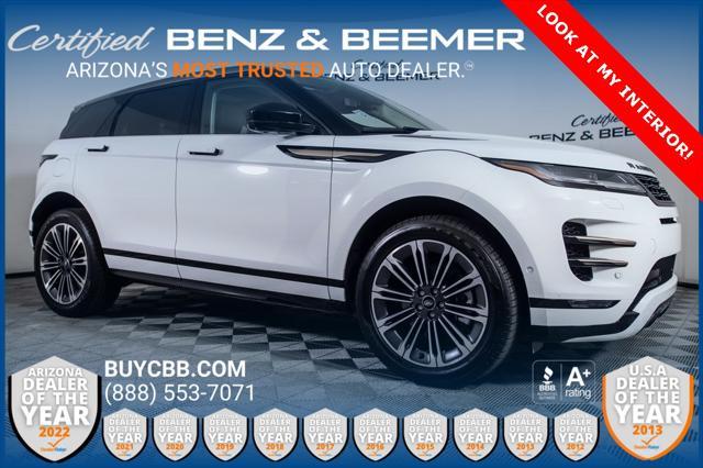 used 2024 Land Rover Range Rover Evoque car, priced at $53,000