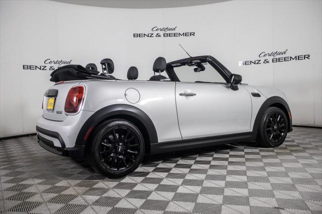 used 2022 MINI Convertible car, priced at $25,500