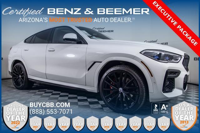 used 2023 BMW X6 car, priced at $73,000