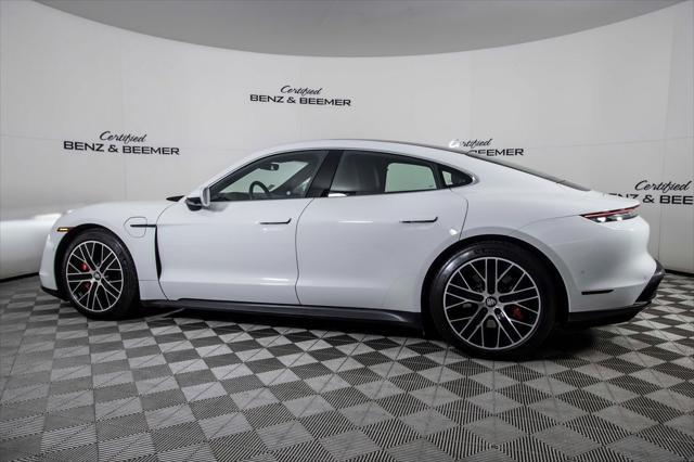 used 2020 Porsche Taycan car, priced at $73,000