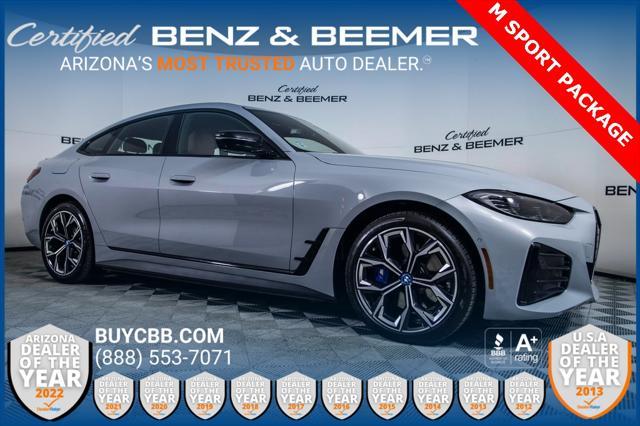 used 2024 BMW i4 Gran Coupe car, priced at $48,000