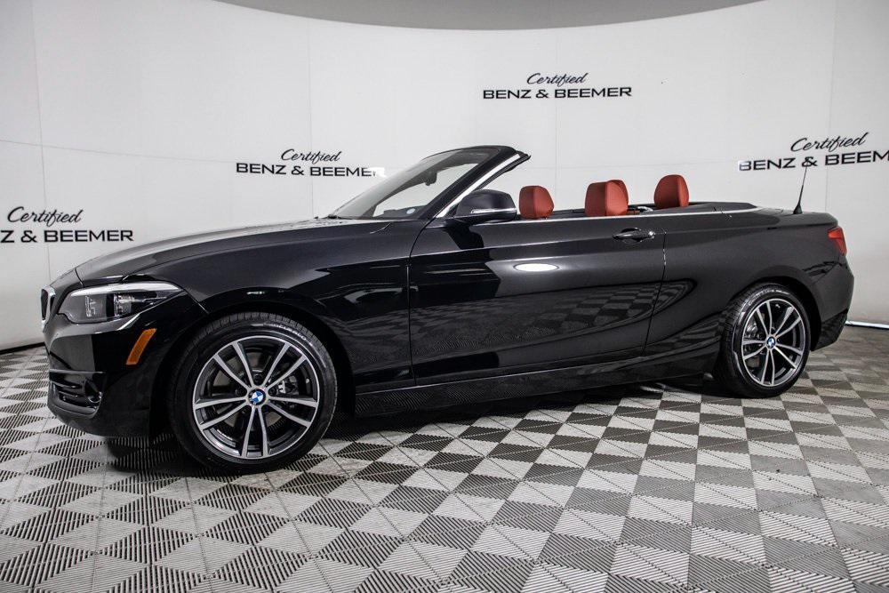 used 2018 BMW 230 car, priced at $25,000