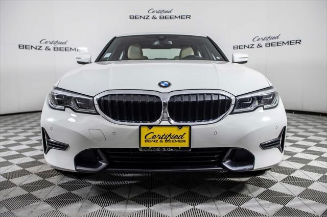 used 2021 BMW 330 car, priced at $29,800