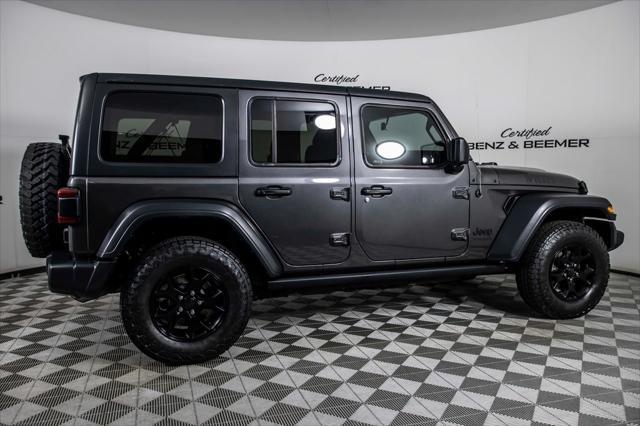 used 2020 Jeep Wrangler Unlimited car, priced at $32,000