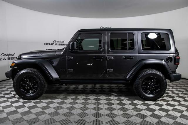 used 2020 Jeep Wrangler Unlimited car, priced at $32,000