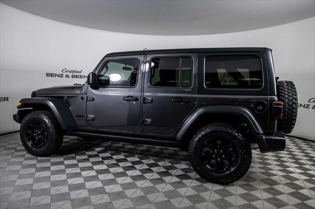 used 2020 Jeep Wrangler Unlimited car, priced at $32,000