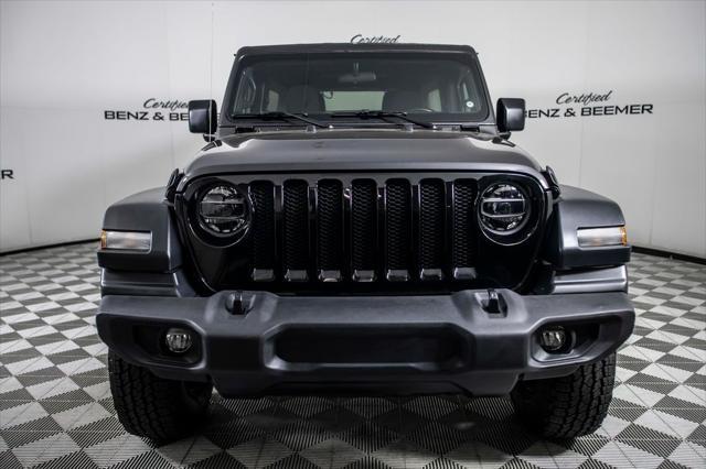 used 2020 Jeep Wrangler Unlimited car, priced at $32,000