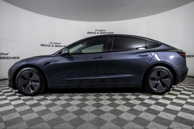 used 2023 Tesla Model 3 car, priced at $28,000