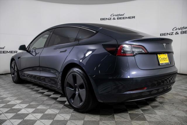 used 2023 Tesla Model 3 car, priced at $28,000