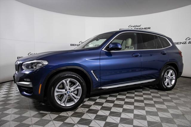 used 2021 BMW X3 car, priced at $32,500