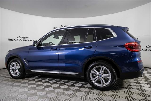 used 2021 BMW X3 car, priced at $32,500