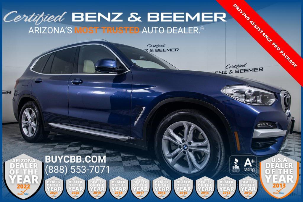 used 2021 BMW X3 car, priced at $28,800