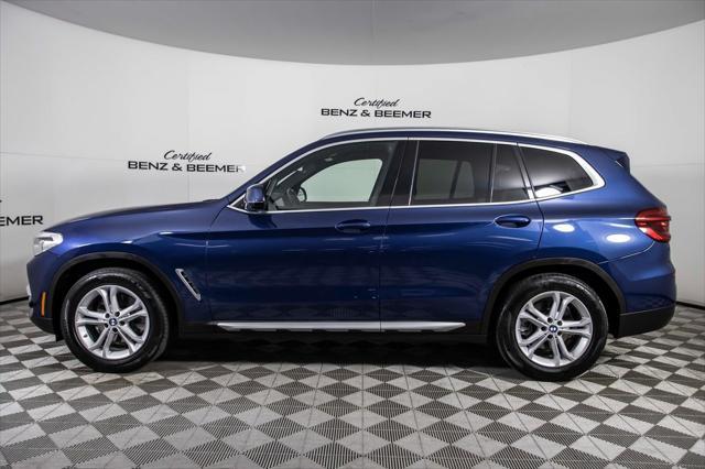 used 2021 BMW X3 car, priced at $32,500