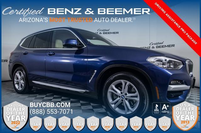 used 2021 BMW X3 car, priced at $32,500