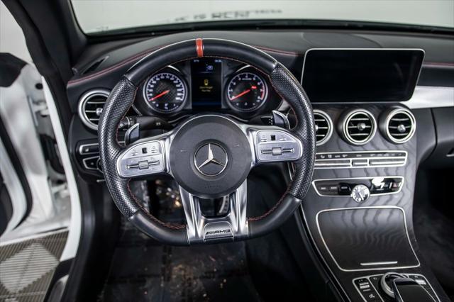 used 2020 Mercedes-Benz AMG C 43 car, priced at $45,000