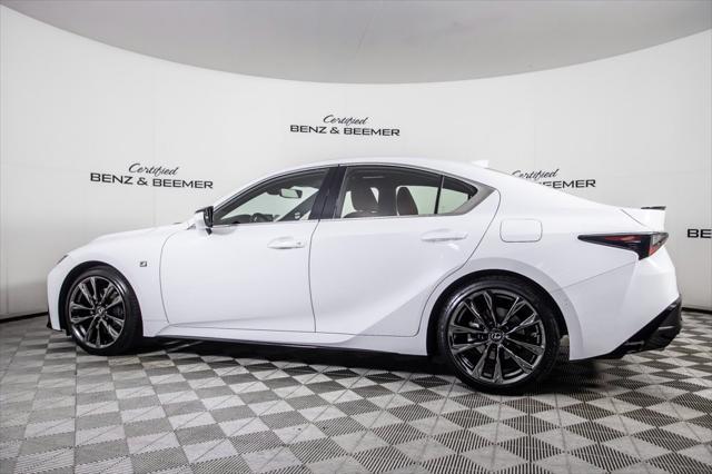 used 2024 Lexus IS 350 car, priced at $48,500