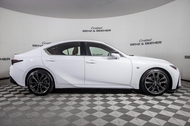 used 2024 Lexus IS 350 car, priced at $48,500