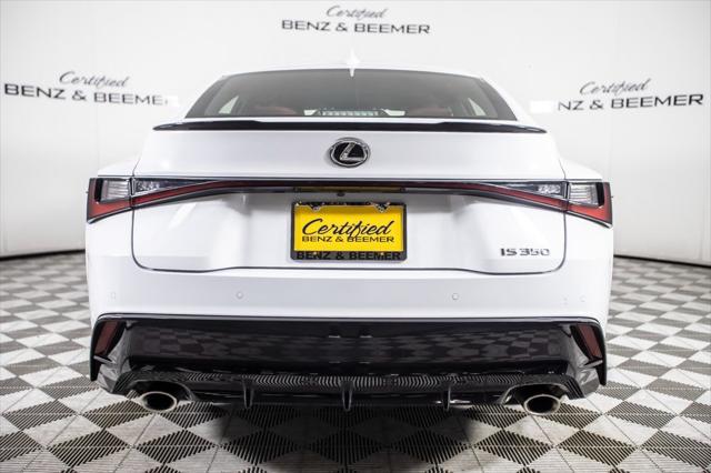 used 2024 Lexus IS 350 car, priced at $48,500