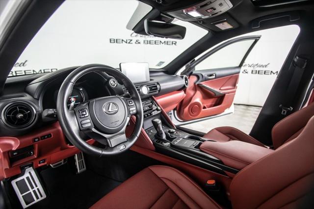 used 2024 Lexus IS 350 car, priced at $48,500