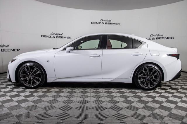 used 2024 Lexus IS 350 car, priced at $48,500