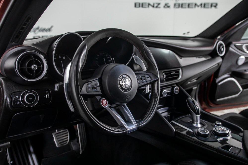 used 2018 Alfa Romeo Giulia car, priced at $34,500
