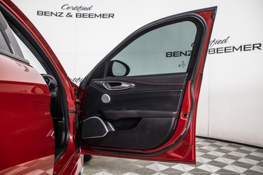 used 2018 Alfa Romeo Giulia car, priced at $34,500