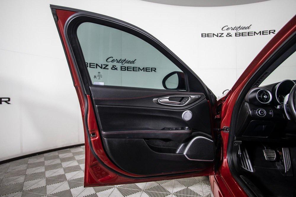 used 2018 Alfa Romeo Giulia car, priced at $34,500